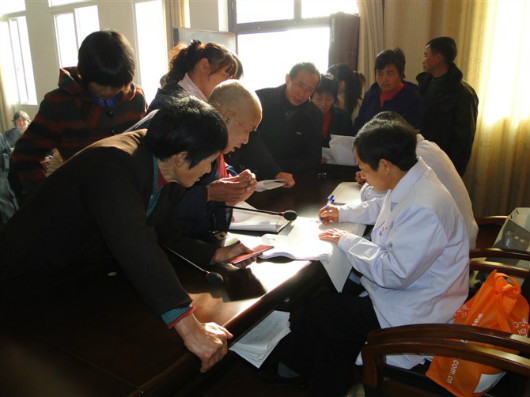 在乡镇边培训边办理精神残疾鉴定