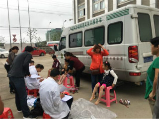 六安市残联到金寨县开展儿童辅助器具适配工作